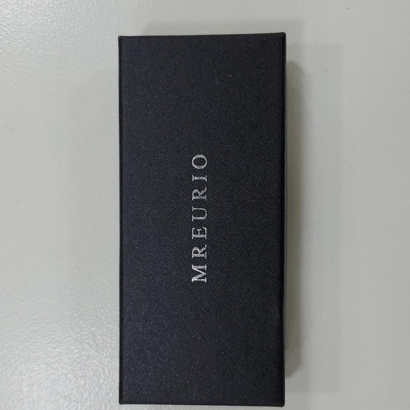 Mreurio watch NEW in box Men's rose gold faux Alligator brown leather strap - Picture 7 of 7